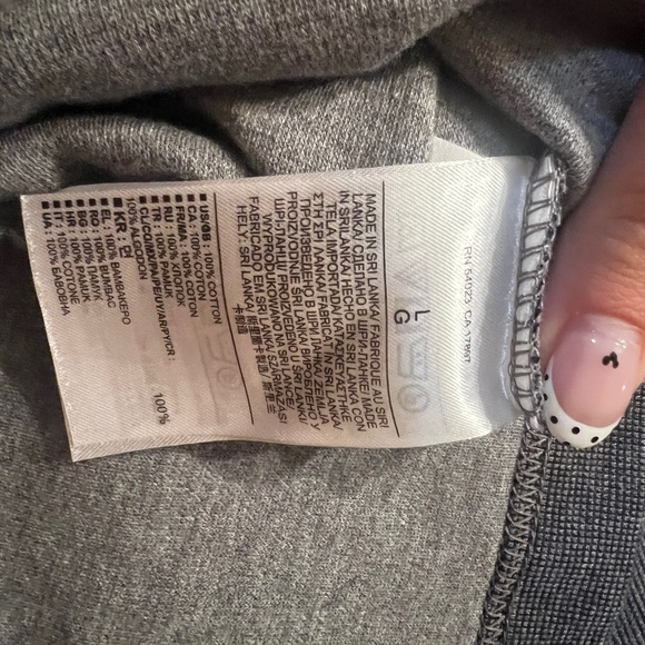 Banana Republic Men's Charcoal Zip-Up Sweater Size Large - Picture 2 of 4